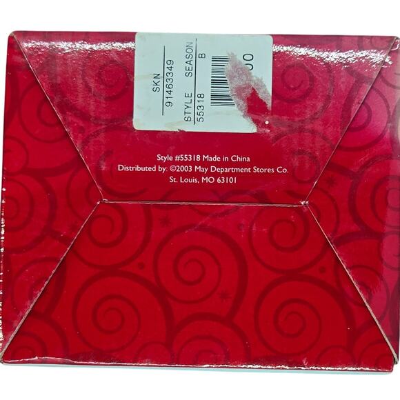 Vintage NWT Votive Bedazzled Snowflake Holiday Candle/Decor - Picture 6 of 7